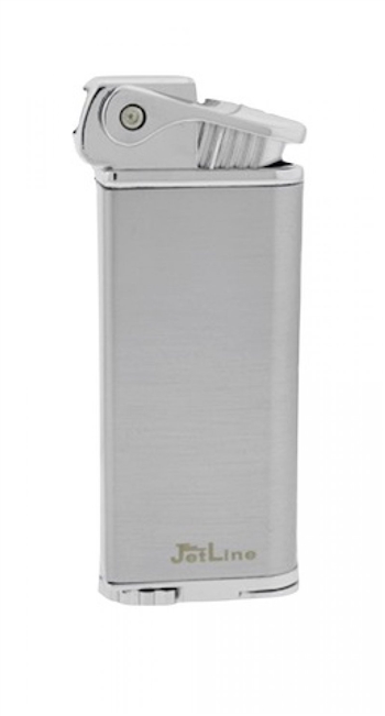 Jetline Bolla Pipe (Soft Flame) Lighter Silver