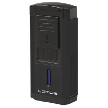 Lotus Lighter - Duke L60 Triple Flame w/ Cutter Black Matte