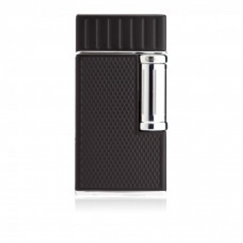 Colibri Lighter - Julius Flint Double Flame Black/Chrome - LI221C2