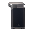 Colibri Pacific Air Pipe Flame Lighter Black & Gunmetal - LI400C7