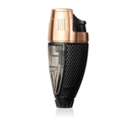 Colibri Lighter - Talon Single Jet Flame Black/Rose Gold - LI760T7