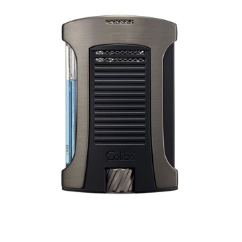 Colibri Daytona Single Jet Lighter Gunmetal/Black - LI770T2