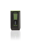 Colibri Slide Double Jet Lighter Black/Green - LI850T16