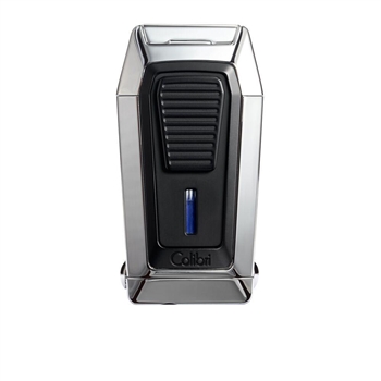 Colibri Quantum Triple Jet Chrome Lighter w/ V-Cut - LI970C2