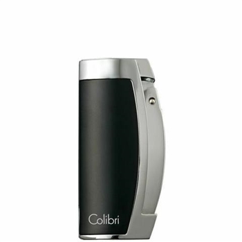 Colibri Lighter - Enterprise III Black Matte/Chrome - QTR115001