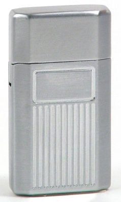 Ronson Lighter - Jetlite Butane Satin Chrome with Shield - RSCS