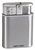 Vertigo Stealth Triple Flame Table Lighter Brsh Chrome - VSTEALTHBCRM