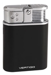 Vertigo Stealth Triple Flame Table Lighter Black - VSTEALTHBLK