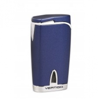 Vertigo Twister Blue Quad Torch Lighter - VTQBLU
