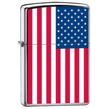 Zippo Lighter - USA United States American Flag - ZCI007959