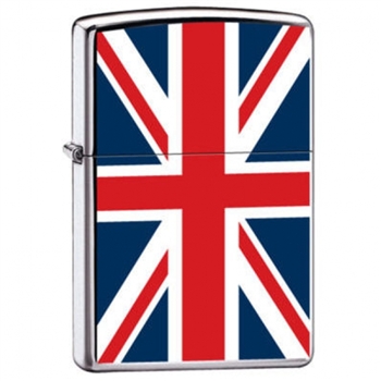 Zippo Lighter - England Great Britain British Flag - ZCI007961