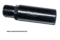 2 Inch Barrel Extender Adapter: 5/8-24 to 5/8-24