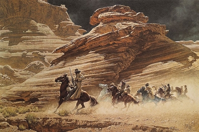 Dust-Stained Posse by Frank McCarthy