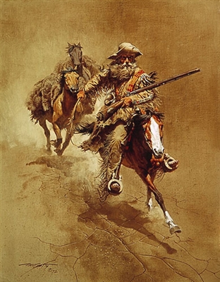 An Old-Time Mountain Man by Frank McCarthy