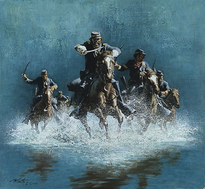 Saber Charge by Frank McCarthy