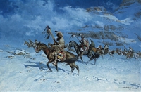 Snow Moon by Frank McCarthy