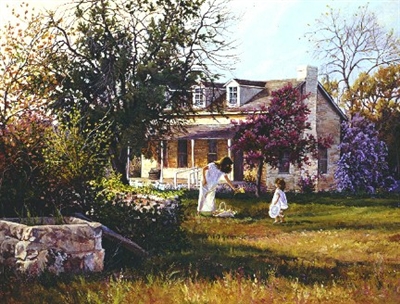 The Old Homestead by June Dudley