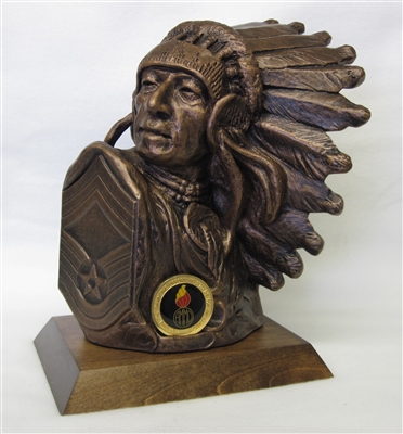 Chief Master Sgt Bust by Terrance Patterson