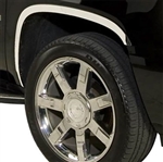 Cadillac Escalade Chrome Wheel Well Fender Trim, 2007, 2008, 2009, 2010, 2011, 2012, 2013, 2014