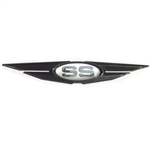 Chromax Black Chrome Wing with Silver SS Emblem