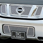 Nissan Titan Fine Mesh Grille by E&G CLASSICS, 2008, 2009, 2010, 2011, 2012, 2013, 2014