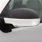 Chevrolet Avalanche Chrome Lower Mirror Covers, 2007, 2008, 2009, 2010, 2011, 2012, 2013