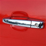 Chevrolet Silverado Chrome Door Handle Covers, 2007, 2008, 2009, 2010, 2011, 2012, 2013