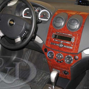 Chevrolet Aveo Wood Dash Kit