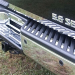 Nissan Titan Chrome Rear Bumper & Step Trim, 29pc. Set, 2004, 2005, 2006, 2007, 2008, 2009, 2010, 2011, 2012, 2013, 2014, 2015