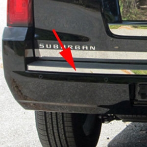 Chevrolet Suburban Chrome Bumper Insert Trim, 2015, 2016, 2017, 2018, 2019