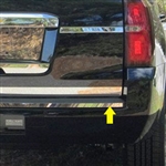 Chevrolet Tahoe Chrome Rear Bumper Trim, 2015, 2016, 2017, 2018, 2019, 2020