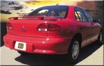 Chevrolet Cavalier Painted Rear Spoiler 1995, 1996, 1997, 1998, 1999, 2000, 2001, 2002, 2003, 2004, 2005