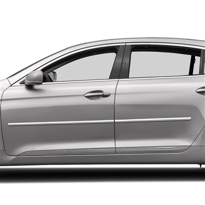 Kia K900 Chrome Body Side Moldings, 2013, 2014, 2015, 2016, 2017, 2018