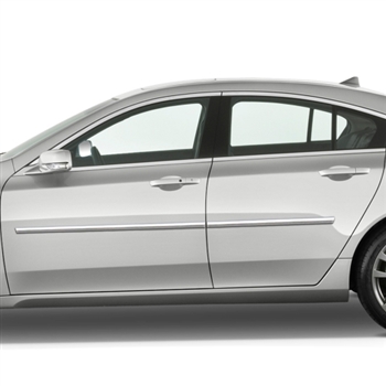 Acura TL Chrome Body Side Moldings, 2009, 2010, 2011, 2012, 2013, 2014