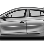 Hyundai Ioniq Chrome Body Side Moldings, 2017, 2018, 2019, 2020, 2021