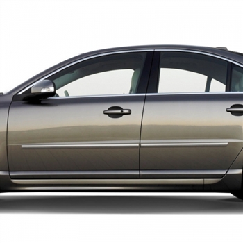 Volvo S80 Chrome Body Side Moldings, 2006, 2007, 2008, 2009, 2010, 2011, 2012, 2013, 2014, 2015, 2016