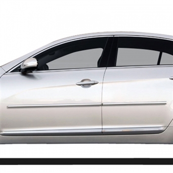 Kia Cadenza Chrome Body Side Moldings, 2014, 2015, 2016, 2017, 2018, 2019