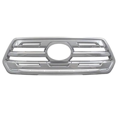 Toyota Tacoma Chrome Grille Overlay, 2018, 2019