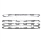 Chevrolet Silverado 2500 / 3500 Chrome Grille Overlay, 2020, 2021, 2022, 2023