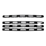 Chevrolet Silverado 2500 / 3500 Gloss Black Grille Overlay, 2020, 2021, 2022, 2023