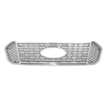 Ford Ranger (XL, XLT) Chrome Grille Overlay, 2019, 2020, 2021, 2022, 2023