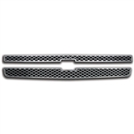 Chevrolet Silverado 1500 Chrome Grille Overlay, 2pc  2007, 2008, 2009, 2010, 2011, 2012, 2013