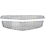 Chevrolet Equinox Chrome Grille Overlay, 2010, 2011
