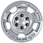 Chevrolet Suburban Chrome Wheel Covers, 4pc  2007, 2008, 2009, 2010, 2011, 2012, 2013, 2014