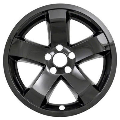 Dodge Challenger Gloss Black Wheel Covers, 2009, 2010, 2011