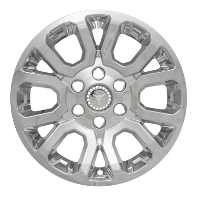 GMC Sierra SLE Chrome Wheel Covers, 2011, 2012, 2013, 2014, 2015, 2016, 2017, 2018, 2019