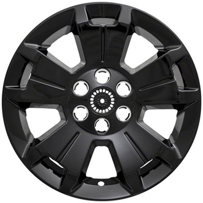 Chevrolet Colorado Gloss Black Wheel Covers, 2015, 2016, 2017, 2018, 2019, 2020, 2021, 2022