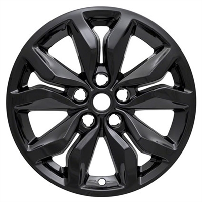 Chevrolet Equinox L, LS, LT, Premier Gloss Black Wheel Covers (18"), 4pc  2018, 2019, 2020, 2021, 2022, 2023
