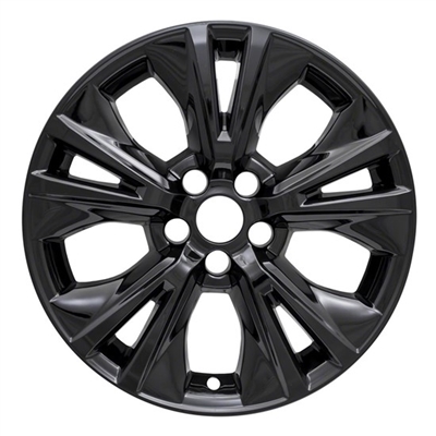 Toyota Highlander Gloss Black Wheel Covers, 2014, 2015, 2016, 2017, 2018, 2019