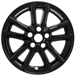 Ford Focus Gloss Black Wheel Covers (16"), 4pc  2015, 2016, 2017, 2018